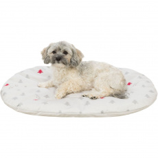 Xmas cushion NIVIA, vánoční polštář oválný, 70 x 47 cm, krémový Xmas cushion NIVIA, vánoční polštář oválný, 70 x 47 cm, krémový