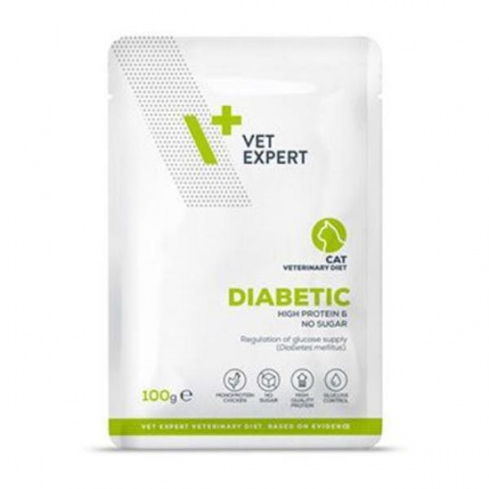 VetExpert VD cat Diabetic kapsička 100 g VetExpert VD cat Diabetic kapsička 100 g