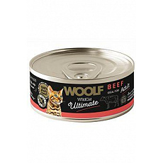 WOOLF WildCat Ultimate konz. Adult Paté Beef 85g