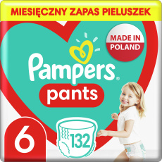 Pampers Pants 6 15 + kg 132 ks