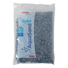 Akvarijní štěrk Color EKAI šedý 1kg Zolux Akvarijní štěrk Color EKAI šedý 1kg Zolux