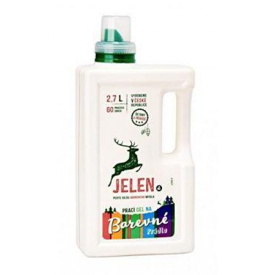 Prací gel Jelen Color 2,7l, 60dávek