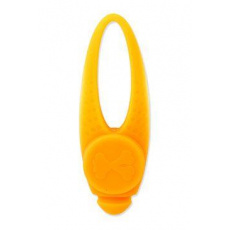 Přívěsek na obojek Dog Fantasy LED silikon oranž 8cm Přívěsek na obojek Dog Fantasy LED silikon oranž 8cm