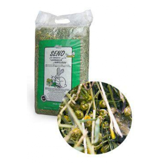 Seno s heřmánkem a pampeliškou LIMARA 15l/500g Seno s heřmánkem a pampeliškou LIMARA 15l/500g