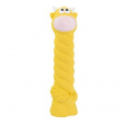 Kravička s latexovým lanem a chroupacím zvukem 15 cm, latex, HipHop