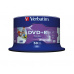 Verbatim DVD+R Wide Inkjet Printable No ID Brand 4,7 GB 50 kusů
