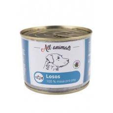 All Animals DOG losos mletý 200g All Animals DOG losos mletý 200g