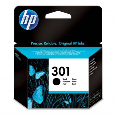 HP 301 Černá originální inkoustová kazeta