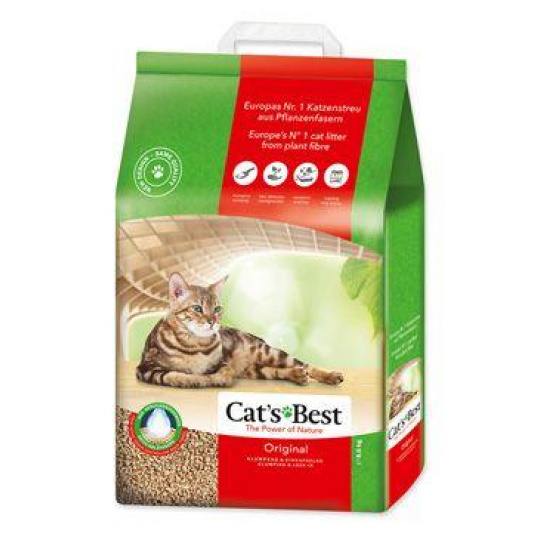 Podestýlka Cats Best Original Kočkolit 20l Podestýlka Cats Best Original Kočkolit 20l