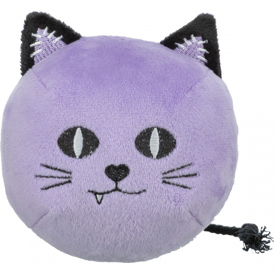 Kočka HALLOWEEN, plyšová hračka se zvukem, 10 cm, fialová - LIMITOVANÁ NABÍDKA Kočka HALLOWEEN, plyšová hračka se zvukem, 10 cm, fialová - LIMITOVANÁ NABÍDKA