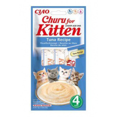 Pamlsok Inaba Churu Kitten cat Tuniak 4 tuby 56 g Pamlsok Inaba Churu Kitten cat Tuniak 4 tuby 56 g
