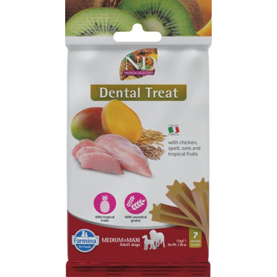 Pamlsok Farmina ND Tropical Selection Chicken Adult medium & maxi 100 g
