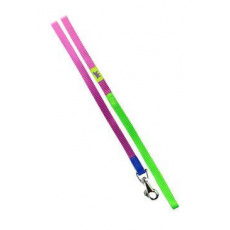 Vodítko nylon CLUB G 10mmx120cm fialovo-zelené FP 1ks Vodítko nylon CLUB G 10mmx120cm fialovo-zelené FP 1ks