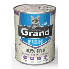 GRAND konz. deluxe kočka rybí 400g GRAND konz. deluxe kočka rybí 400g