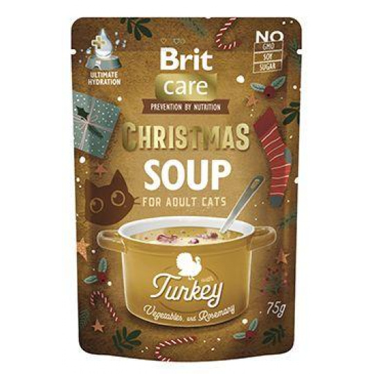 Brit Care Cat Christmas Turkey Soup 75g