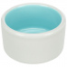 Keramická miska s glazurou 100 ml/7 cm - bílá/tyrkys-oranžová-zelená