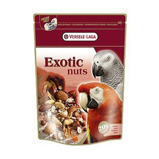VL Prestige Premium Parrots Exotic Nuts Mix- zmes orechov, ovocia, obilovín a semien pre veľké papagáje 750 g