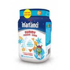 Multivitamin Marťánci Gummy Podzim-Zima Walmark 50tbl Multivitamin Marťánci Gummy Podzim-Zima Walmark 50tbl