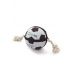 Hračka pes Fotbalový míč přetahovací 22cm KAR