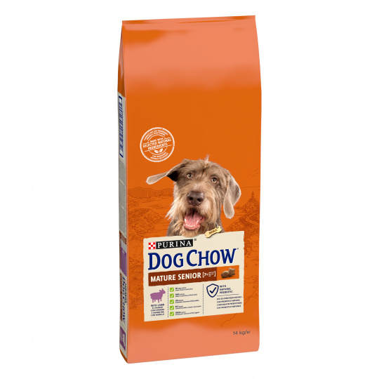 PURINA Dog Chow Mature Senior s jehněčím - suché krmivo pro psy - 14 kg