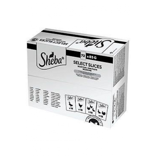 Sheba kapsa Select Slices drůbeží výběr 72x85g