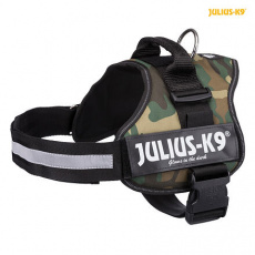 Julius-K9 silový postroj XL/2: 71-96 cm/50 mm - maskáč Julius-K9 silový postroj XL/2: 71-96 cm/50 mm - maskáč