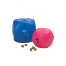 Hračka pes BUSTER Soft Mini Cube modrá 9cm