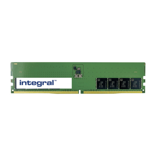 Integral 32GB PC RAM MODULE DDR5 5600MHZ PC5-44800 UNBUFFERED NON-ECC 1.1V 2GX8 CL46 EQV. TO M323R4GA3PB0-CWM FOR SAMSUNG paměťový modul 1 x 32 GB