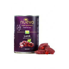 Nuevo kočka Senior Jehněčí s brusinkami konz. 400g Nuevo kočka Senior Jehněčí s brusinkami konz. 400g