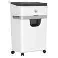 Skartovačka HP ONESHRED 12MC, mikrořez, P-5, 12 karet, 25l, světle šedá