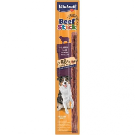 VITAKRAFT Beef Stick Lamb - pamlsek pro psa - 12g