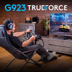 Logitech G G923 Černá USB 2.0 Volant + Pedály Analogový/digitální PC, PlayStation 4, PlayStation 5 Logitech G G923 Černá USB 2.0 Volant + Pedály Analogový/digitální PC, PlayStation 4, PlayStation 5
