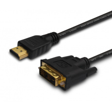 Savio CL-10 adaptér k video kabelům 1,5 m DVI HDMI Typ A (standardní) Černá Savio CL-10 adaptér k video kabelům 1,5 m DVI HDMI Typ A (standardní) Černá