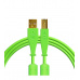 DJ TECHTOOLS Chroma Cable USB - Kabel USB, zelený - 1,5 m