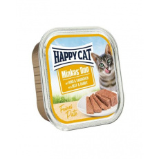 Happy Cat Minkas Duo Paté - Hovädzie & Králik 100 g