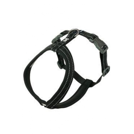 Postroj Y Hurtta Casual ECO černý 45-55cm Postroj Y Hurtta Casual ECO černý 45-55cm