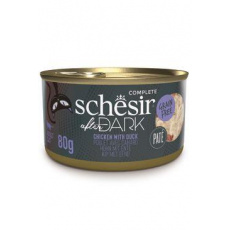 Schesir Cat konz. After Dark Paté kuře/kachna 80g Schesir Cat konz. After Dark Paté kuře/kachna 80g