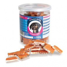 KIDDOG lososové masíčko v plátku - PREMIUM QUALITY 200 g dóza KIDDOG lososové masíčko v plátku - PREMIUM QUALITY 200 g dóza