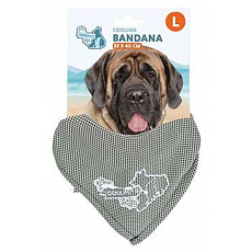 CoolPets chladiaci šatka Beige veľ. L/85x40cm