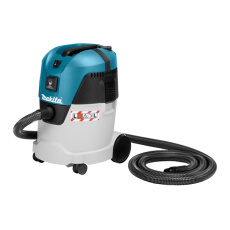 Makita VC2512L odstraňovač prachu Černá, Modrá, Metalická 25 l 1000 W