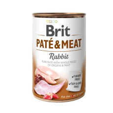 BRIT Paté & Meat s králíkem - 400g