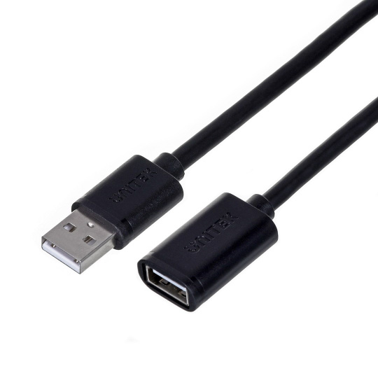 UNITEK Y-C418GBK USB kabel USB 2.0 5 m USB A Černá