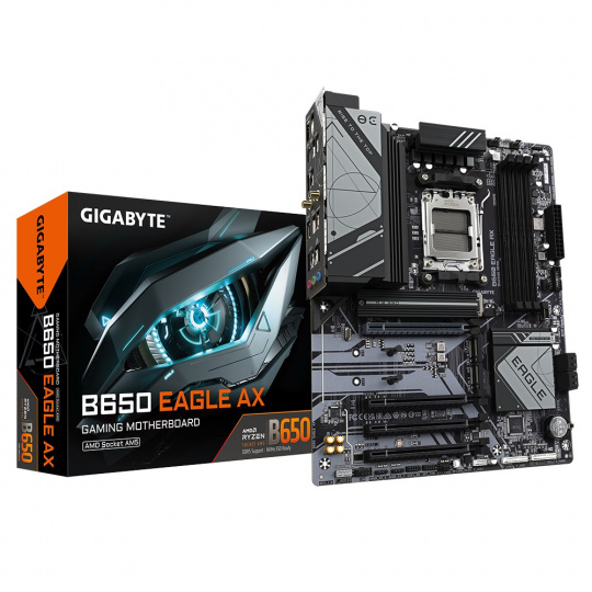 GIGABYTE B650 EAGLE AX základní deska AMD B650 Zásuvka AM5 ATX