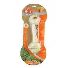 Pochoutka 8in1 Delights Chicken Bone L 1ks Pochoutka 8in1 Delights Chicken Bone L 1ks