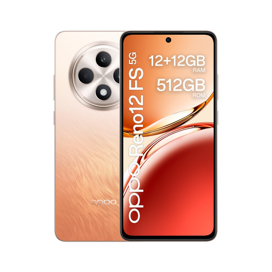 OPPO Reno12 FS 5G 16,9 cm (6.67") Dual SIM Android 14 USB typu C 12 GB 512 GB 5000 mAh Oranžová