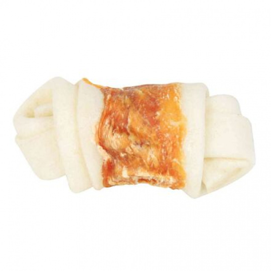 DentaFun uzel svázaný kuřecím masem 5ks, 5 cm/70 g