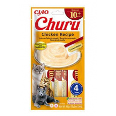 Churu Cat Senior 10+ Chicken Recipe 4x14g Churu Cat Senior 10+ Chicken Recipe 4x14g