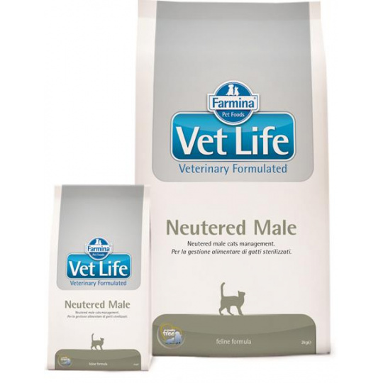 Vet Life Natural CAT Neutered Male 2kg Vet Life Natural CAT Neutered Male 2kg