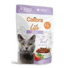 Calibra Cat Life kapsa Adult Veal in gravy 85g Calibra Cat Life kapsa Adult Veal in gravy 85g
