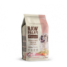 VET EXPERT Raw Paleo Healthy Grain Puppy Losos a ječmen - suché krmivo pro psy - 2 kg